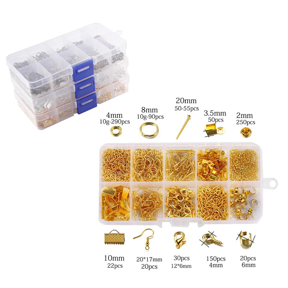 Jewelry Making Eye Pins - 970Pcs Schmuck Machen Sets Jump Ringe