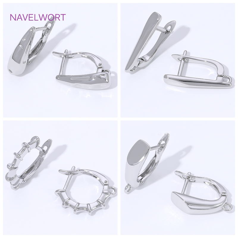Jewelry Making Wire - 18K vergoldete, glatte Ohrringhaken, Ohrdrahthalterungen für