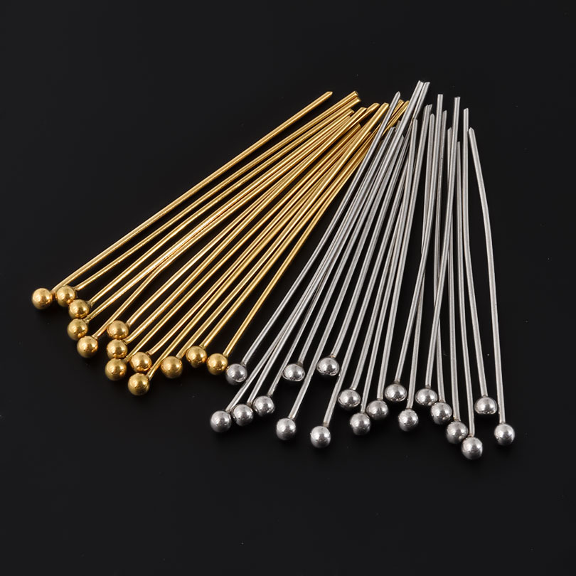 50 teile/los 18K Gold Überzoge – Jewelry Making Eye Pins Bewertung und Preis