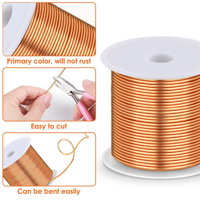 1–3 Rollen weicher Kupferdraht – Jewelry Making Wire Bewertung und Preis