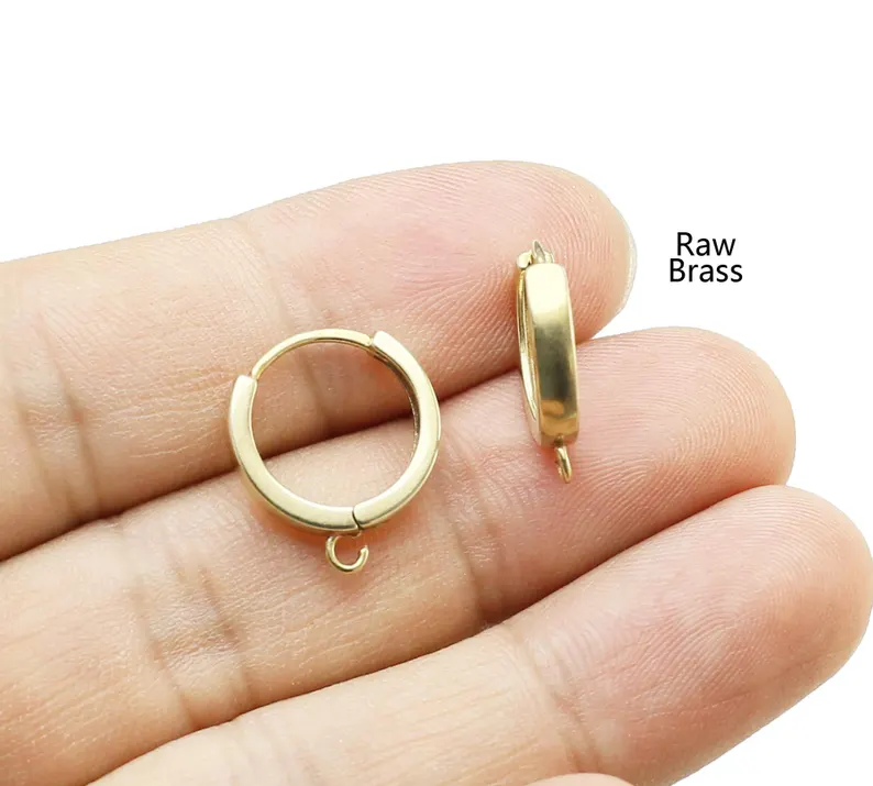 10 Stück Messing-Ohrreifen, Le – Jewelry Making Wire Bewertung und Preis