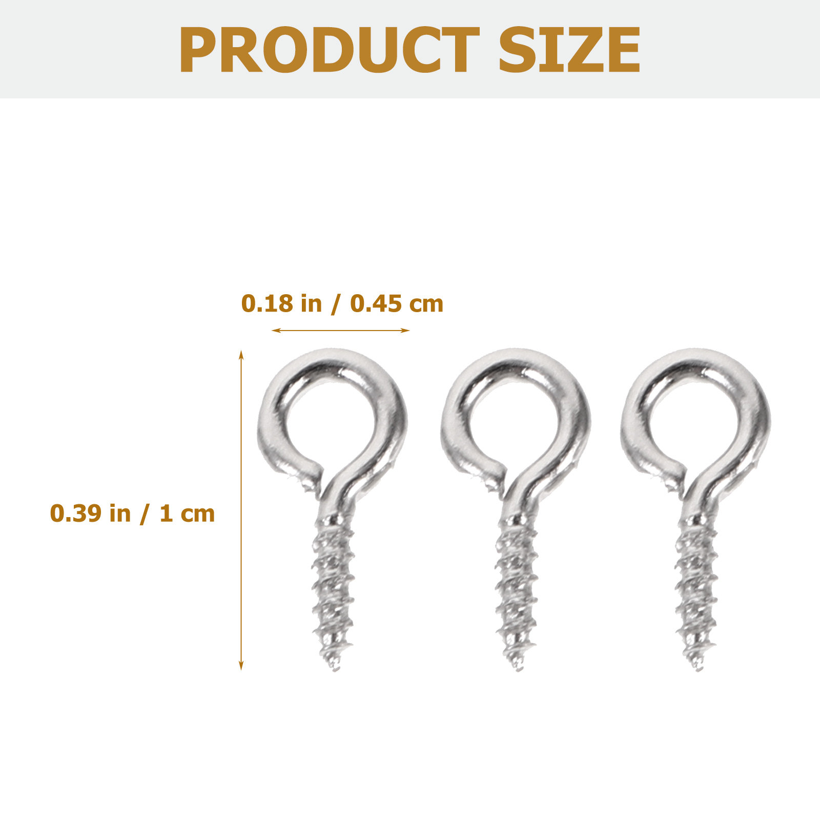 500 Stück Mini-Schraubösenstif – Jewelry Making Eye Pins Bewertung und Preis