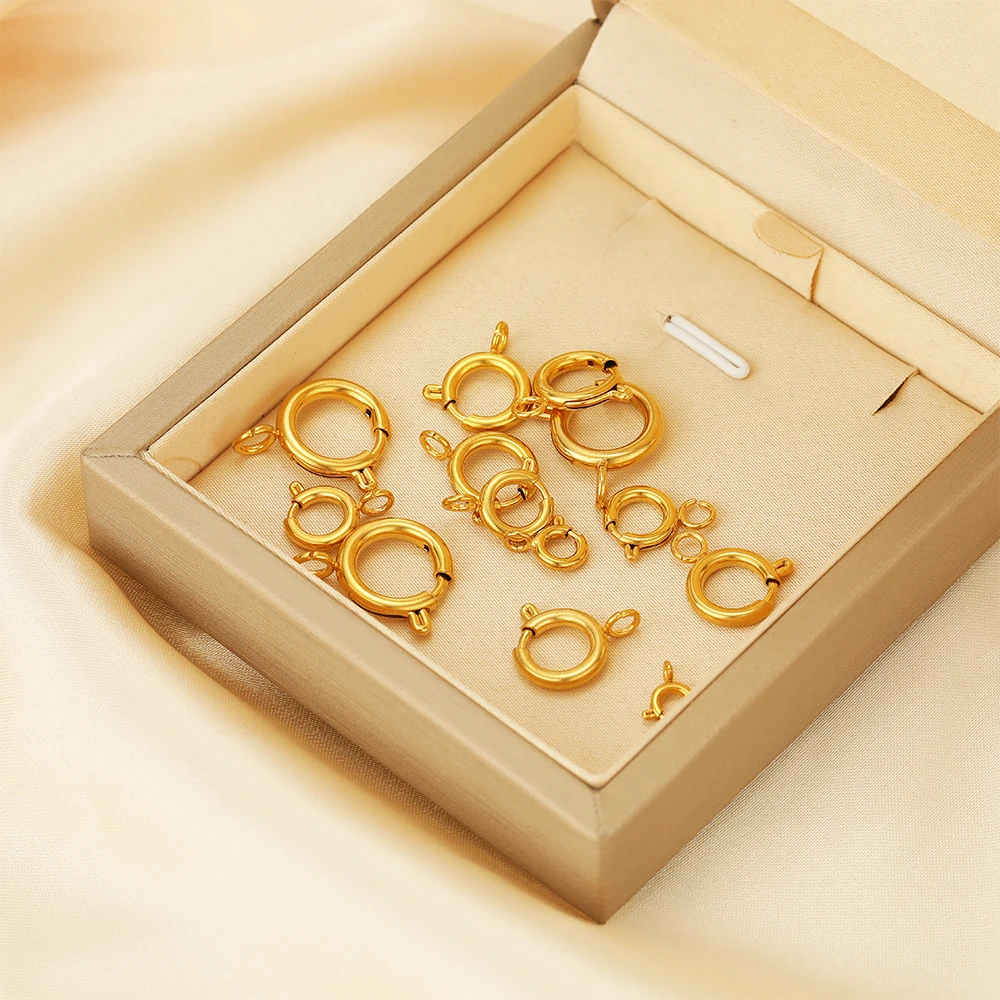 10 Stück Edelstahl Federringve – Jewelry Making Rings Bewertung und Preis