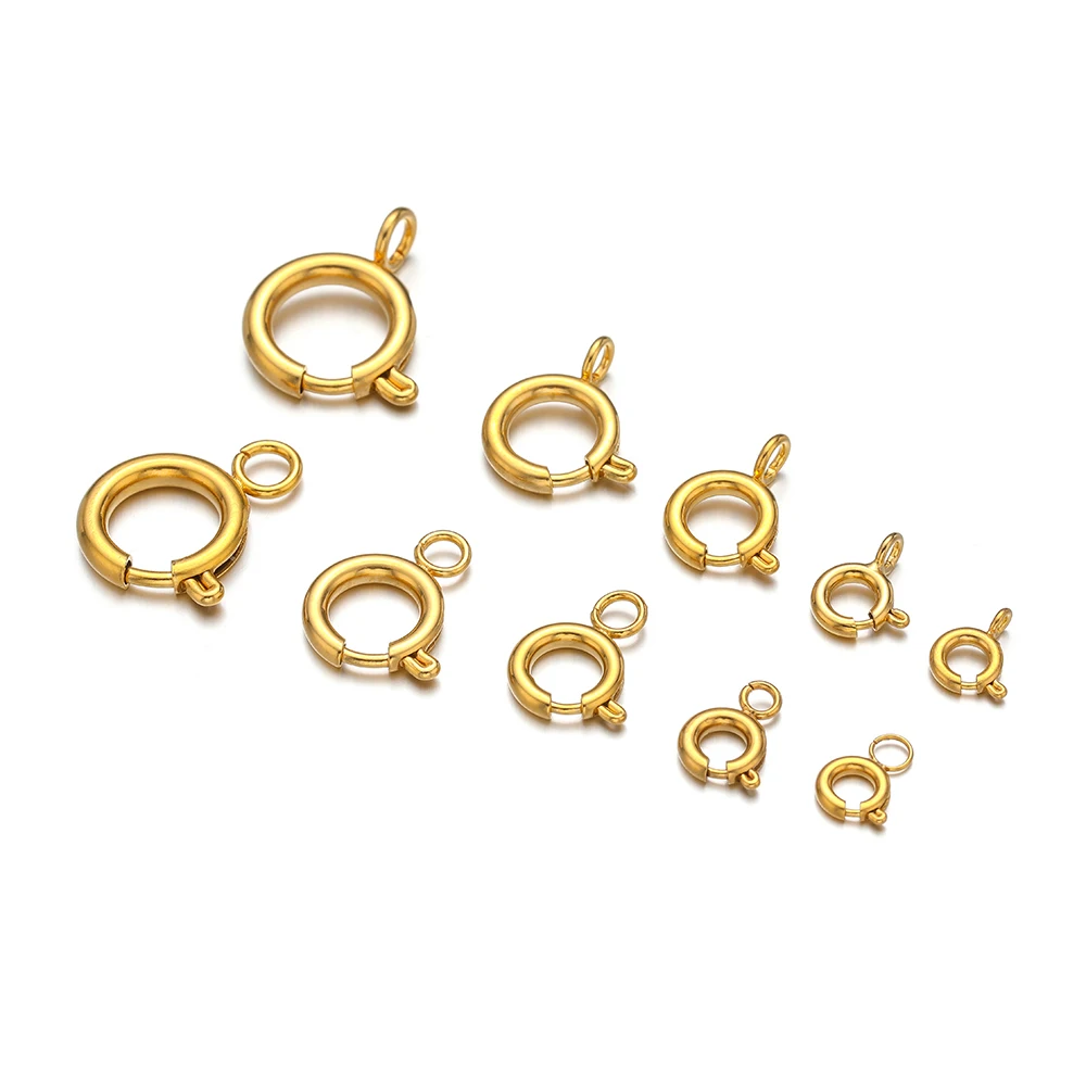 10 Stück Edelstahl Federringve – Jewelry Making Rings Bewertung und Preis