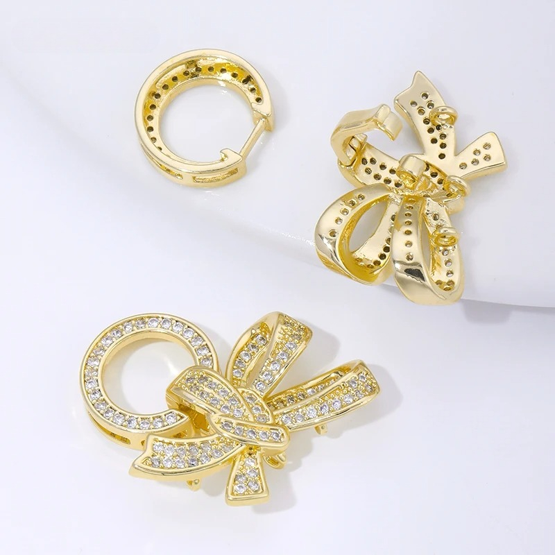 18K Vergoldete Perlenverschlüs – Jewelry Making Rings Bewertung und Preis