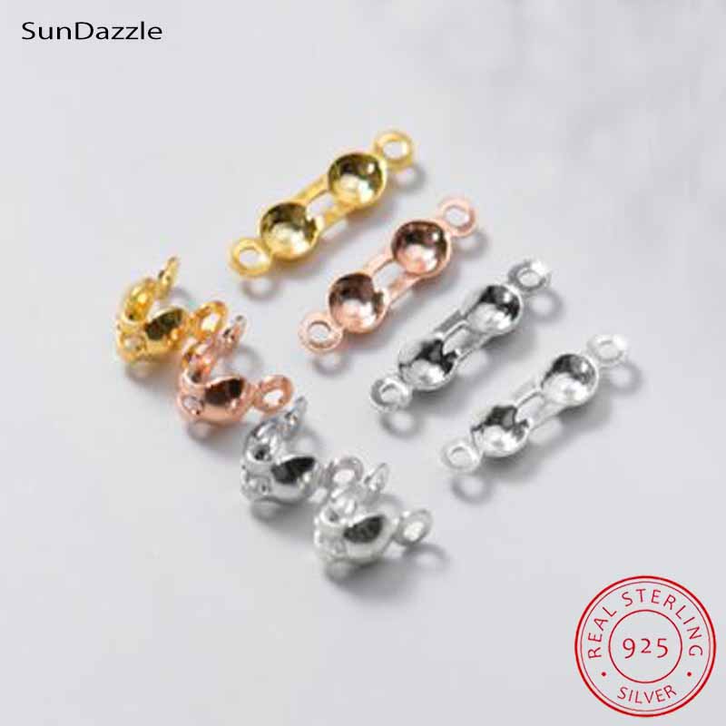 4 Stück Echte Reine 925 Sterli – Jewelry Making Class Bewertung und Preis