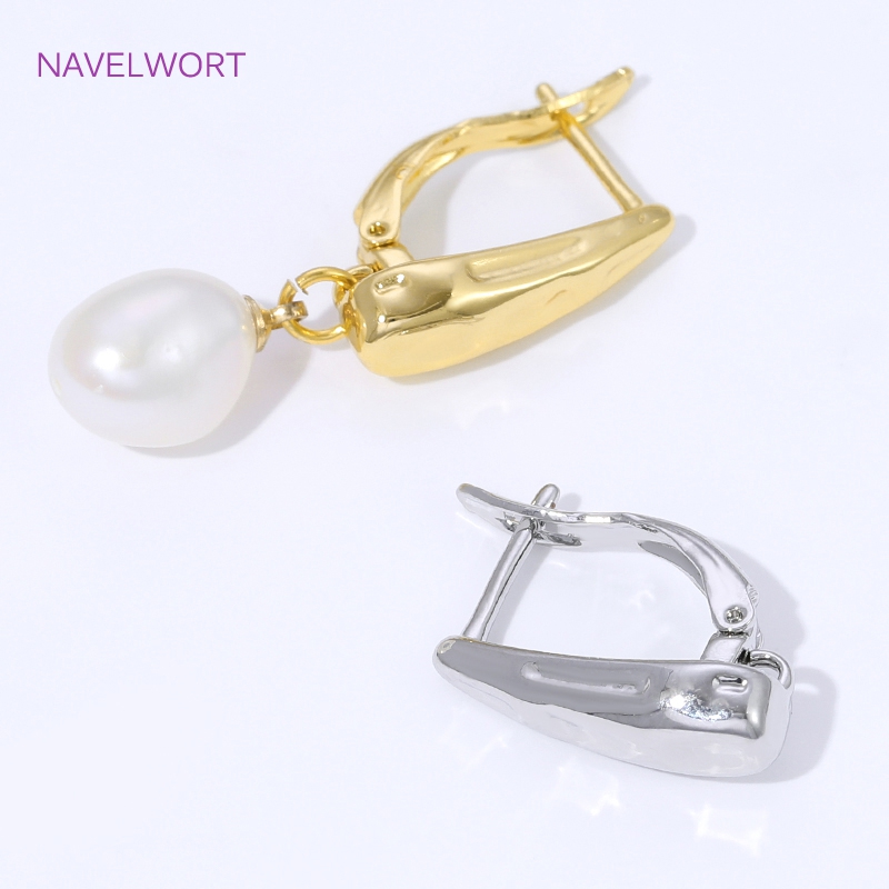 18K vergoldete, glatte Ohrring – Jewelry Making Wire Bewertung und Preis