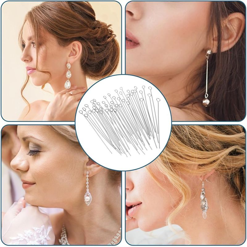A01F-Hot 300 Stück 1,6 Zoll 30 – Jewelry Making Eye Pins Bewertung und Preis