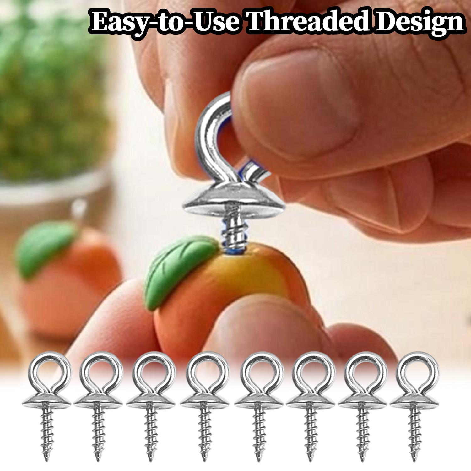 50 Stück 4/5/6mm Edelstahl-Sch – Jewelry Making Eye Pins Bewertung und Preis