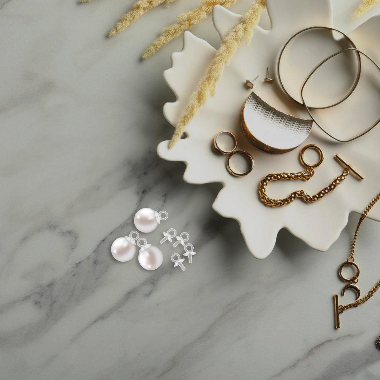 100 Stück Harz-Becherösen, Per – Jewelry Making Eye Pins Bewertung und Preis