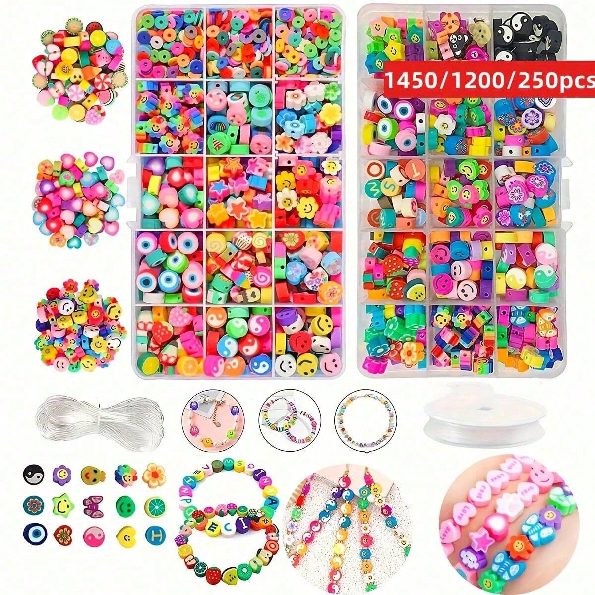 1450/1200/250 Stück Polymer Cl – Jewelry Making Box Bewertung und Preis