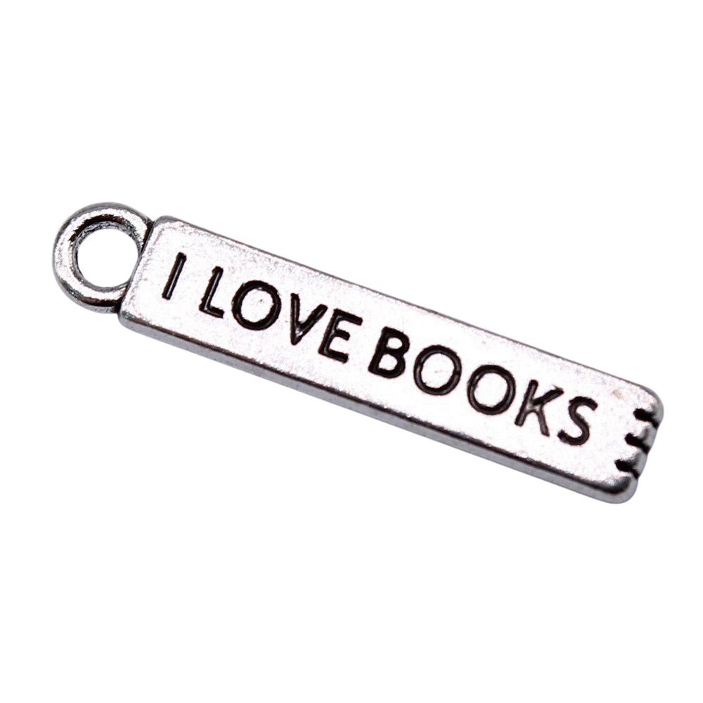 20 teile/los ich liebe Bücher  – Jewelry Making Books Bewertung und Preis