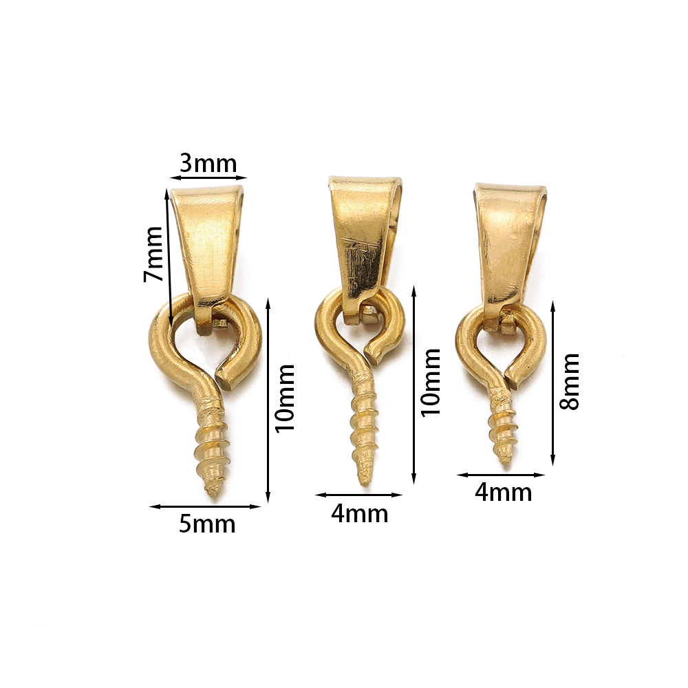 20 Stück Edelstahl-Schraubösen – Jewelry Making Eye Pins Bewertung und Preis