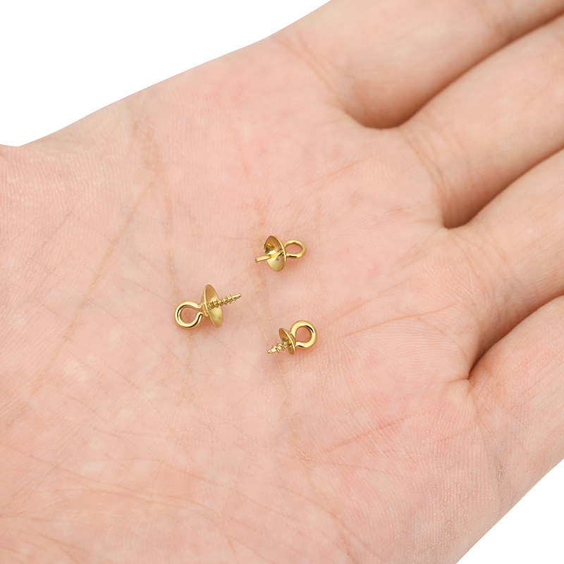 20 Stück Edelstahl-Perlenanhän – Jewelry Making Eye Pins Bewertung und Preis
