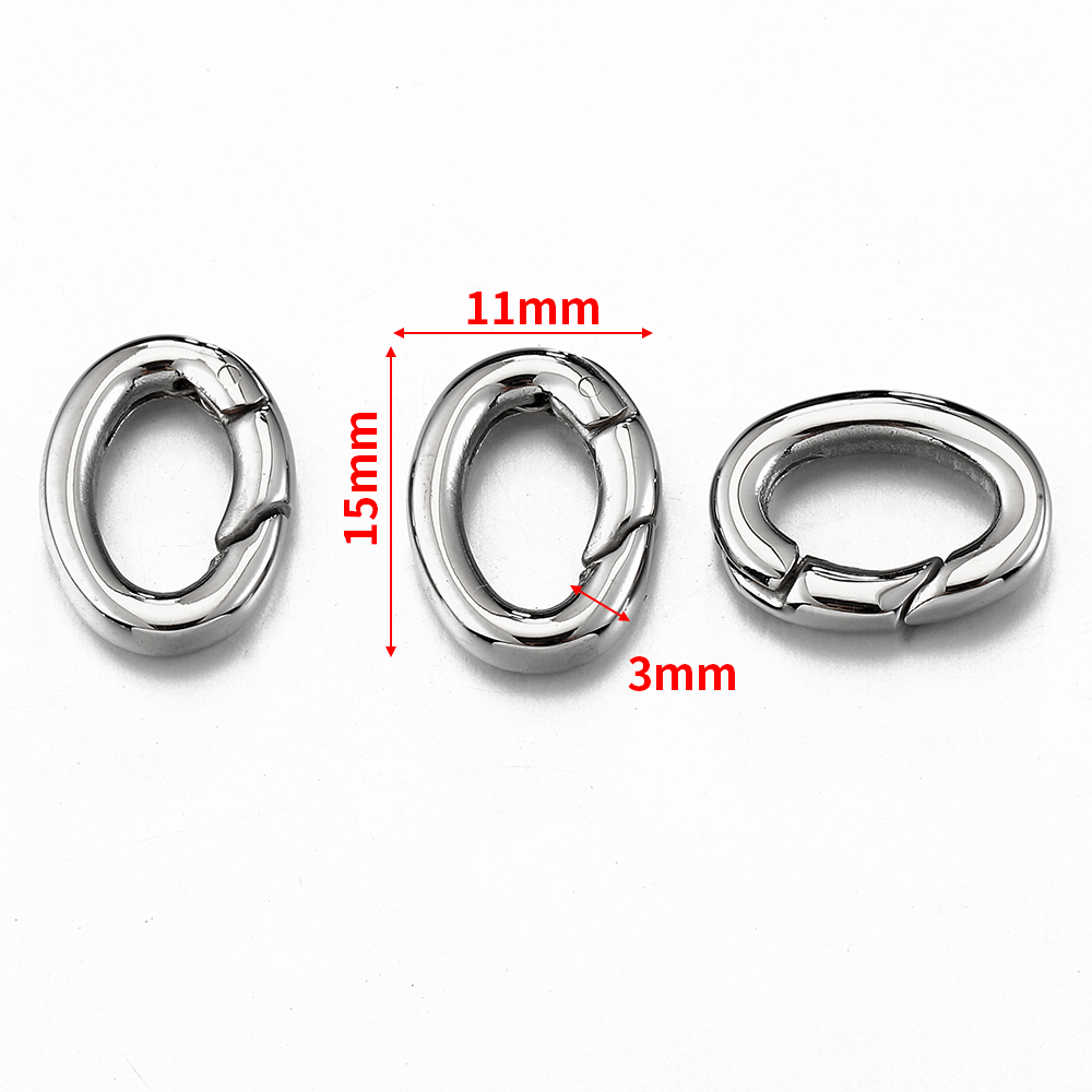 2 stücke/1pc Edelstahl Frühlin – Jewelry Making Rings Bewertung und Preis