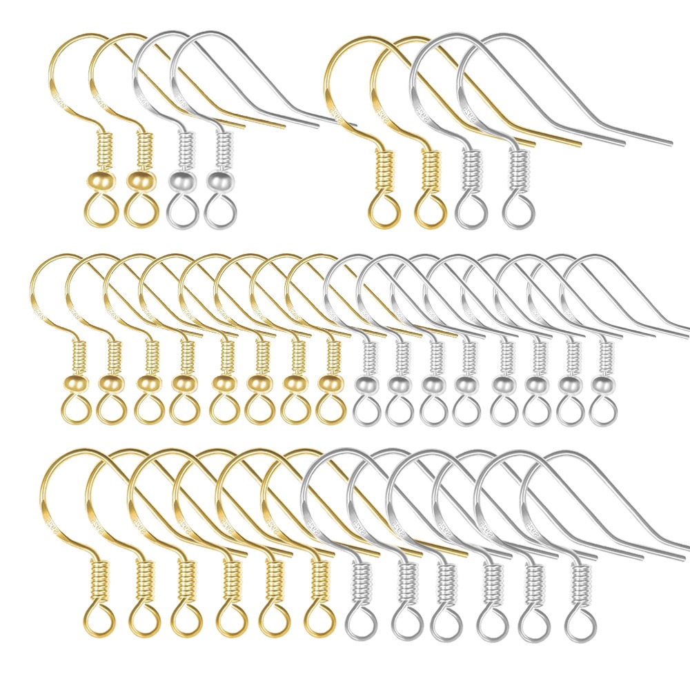 Vergoldete Ohrringhaken 100 St – Jewelry Making Wire Bewertung und Preis
