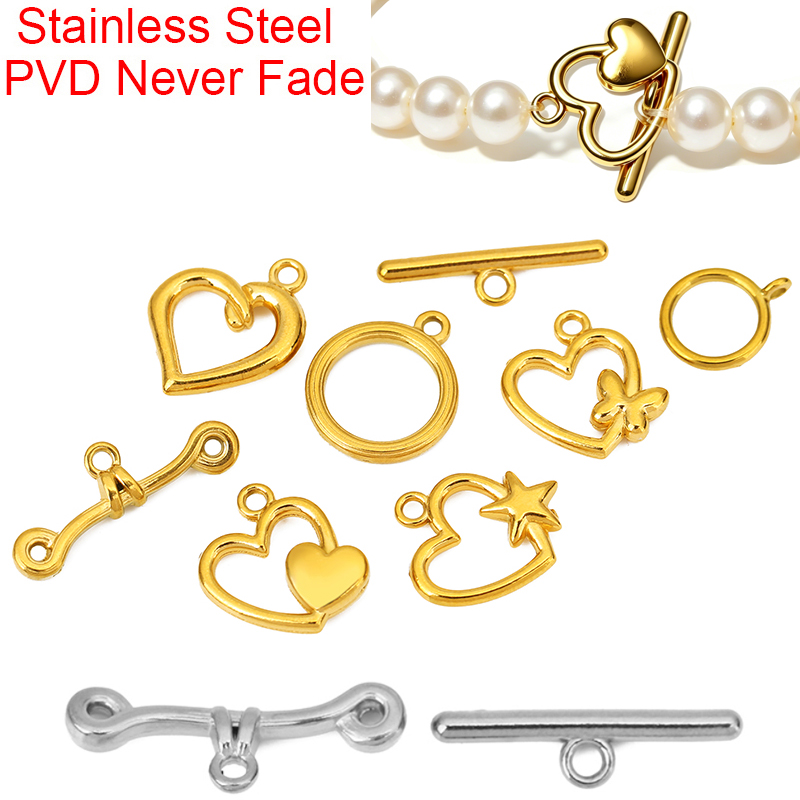 5 Sets PVD-beschichtete, langl – Jewelry Making Class Bewertung und Preis