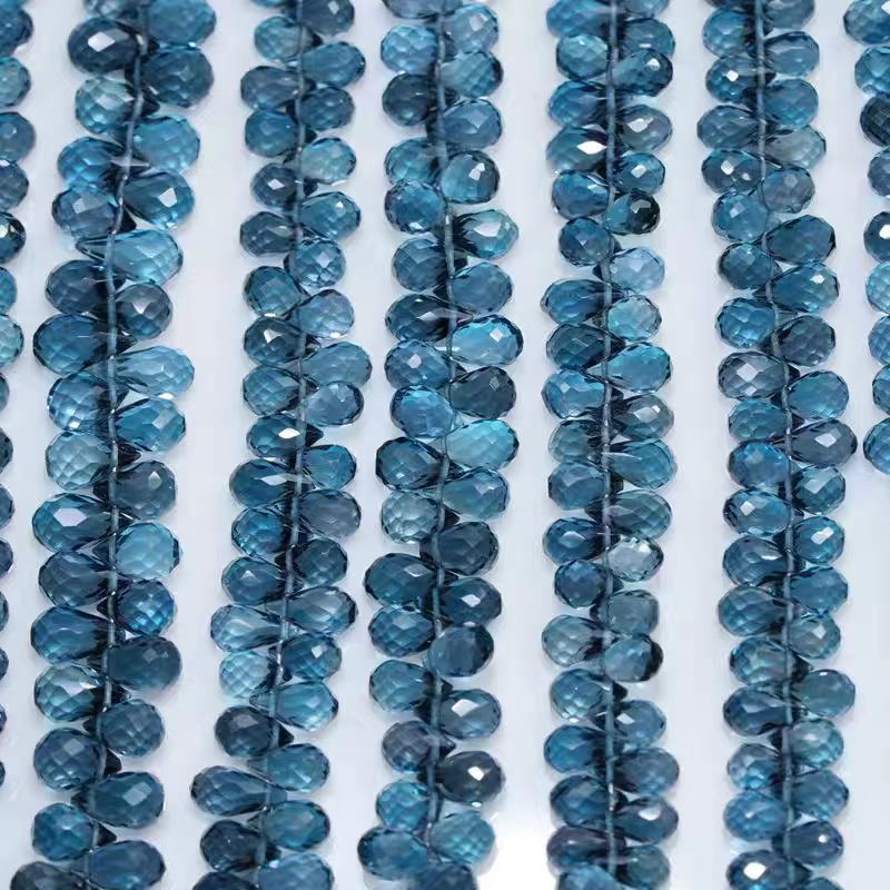 6A London Blue Topas Tropfen f – Jewelry Making In London Bewertung und Preis