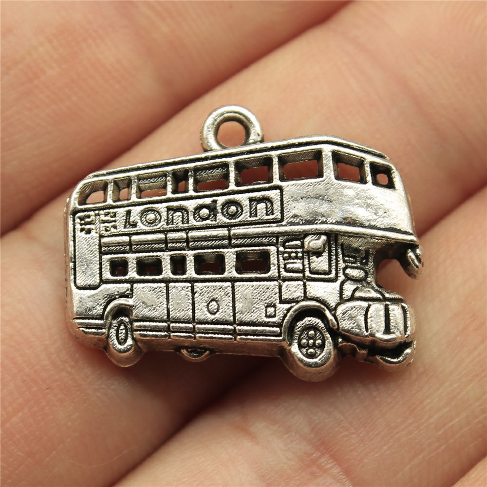 IFOCUS 10 Stück/Lot London Bus – Jewelry Making In London Bewertung und Preis