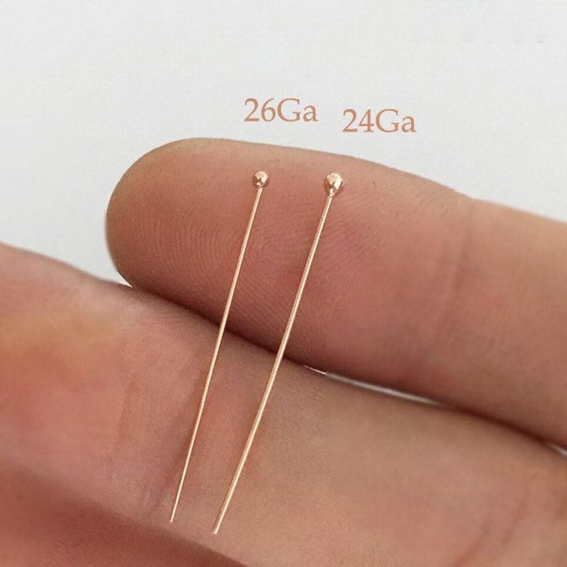 14K Roségold gefüllte Kugelkop – Jewelry Making Wire Bewertung und Preis
