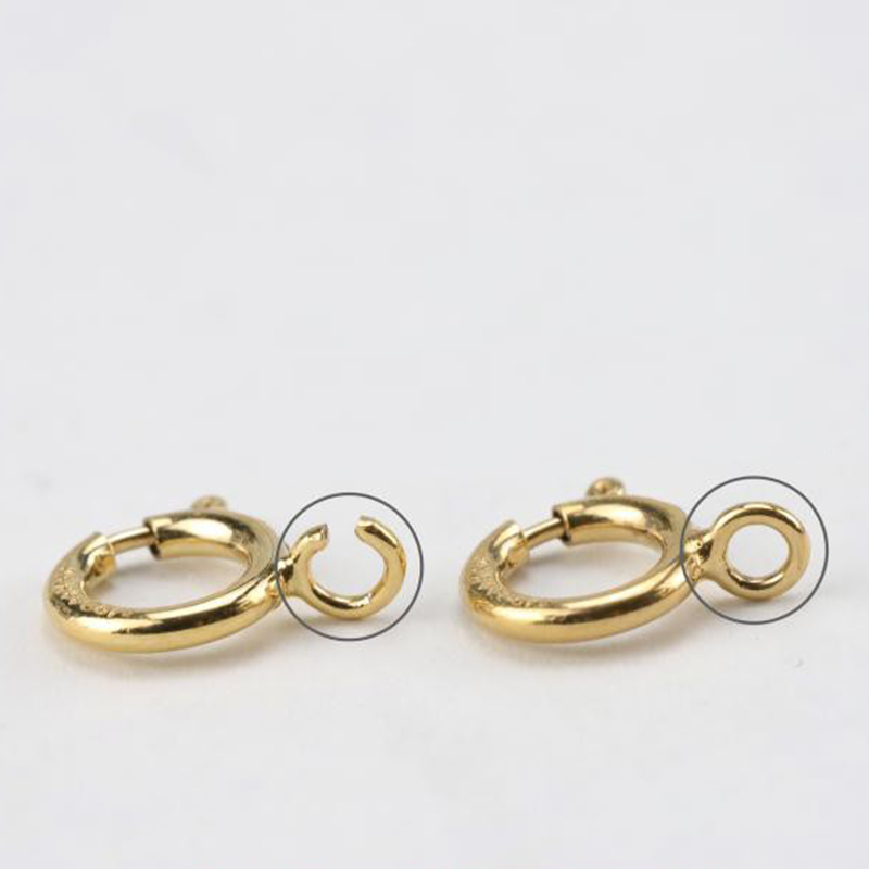 14K Goldfilled Federringversch – Jewelry Making Rings Bewertung und Preis